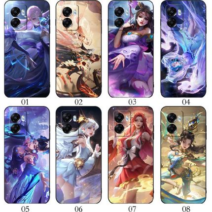 王者荣耀 貂蝉 适用OPPO Reno 11/A1/8/7 SE/A57/K10/A2/9 Pro+/A58x/A36/vivo S15e/S17e/Y77t/Y77e/手机壳