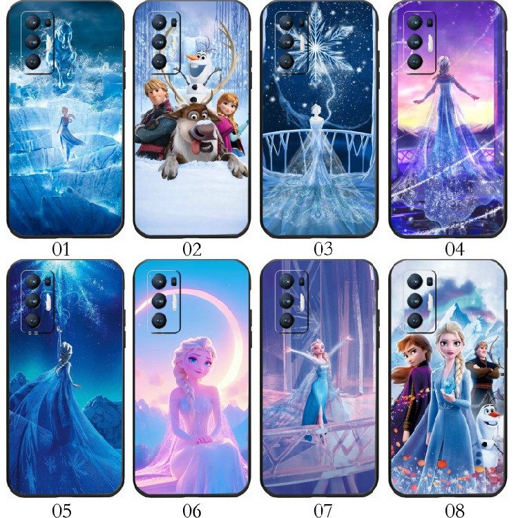冰雪奇缘艾莎公主 适用 OPPO Reno4 Pro/A55/K/6+/A52/A32/A93/5 Z/A95/A93s/A11s/A56/A55s/K9/K7x/F手机壳