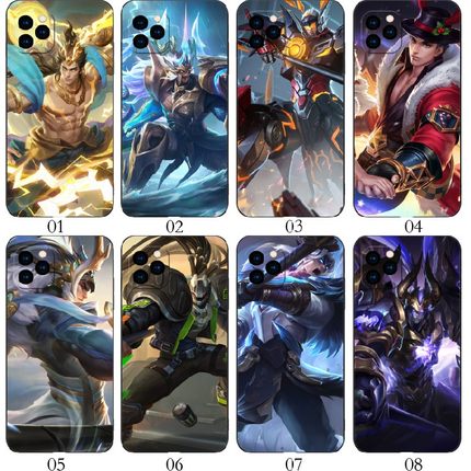 王者荣耀吕布 适用iPhone苹果 17/Plus/15/14 Max/13 Pro/12 mini/11/16/XS/XR/X/8/7/6/5/红米Note 1手机壳