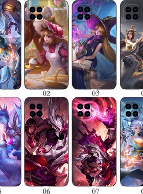 王者荣耀干将莫邪 适用 华为 nova8 SE/9C/7i/红米Note13/Pro+/K70/10A/6/OPPO A92/A72/Reno4/A15/A3手机壳