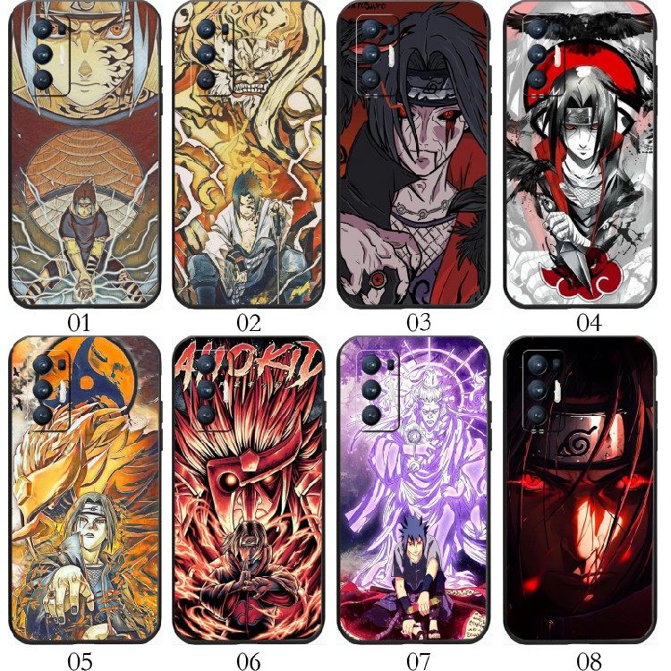 火影忍者 佐助 鼬 适用 OPPO Reno4 Pro/A55/K/6+/A52/A32/A93/5 Z/A95/A93s/A11s/A56/A55s/K9/K7x/F手机壳