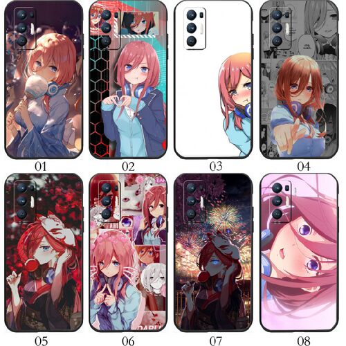 中野三玖 适用 iQOO Z6/Z1/5 SE/Z5/Neo3/pro/Z3/Neo 5S/U1/U1x/U3x/Z1x/小米10S/10至尊/realme x7手机壳