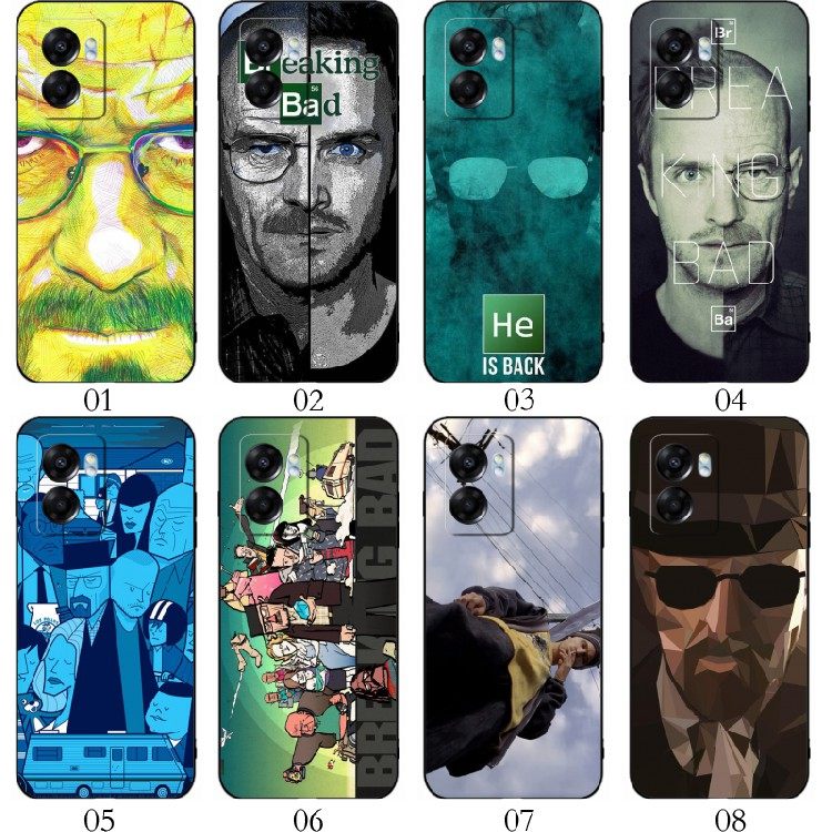 Breaking Bad绝命毒师 适用iQOO Z8/10/Neo6 SE/Z6/U5/11 Pro/11S/Z7/9/8/Neo8/Neo7/红米 12/12R/rea手机壳