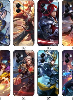 王者荣耀韩信 适用 vivo S10 Pro/Z6x/T1x/Y53s/Y11/iQOO Z8x/Z7x/Y71t/U5e/U5x/realme Q5i/Q3i/手机壳