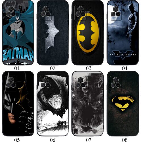 Batman蝙蝠侠 适用vivo?Y31s/红米 K60E/X60/S7/S9/iQOO 7/U3/Y52s/K50 Pro/K40S/Civi 1S手机壳
