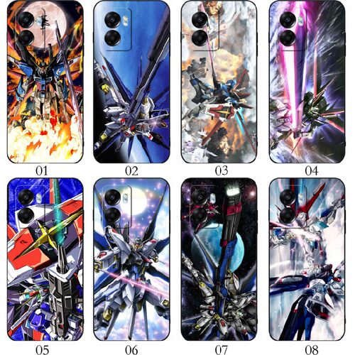 高达Seed 适用OPPO Reno 11/A1/8/7 SE/A57/K10/A2/9 Pro+/A58x/A36/vivo S15e/S17e/Y77t/Y77e/Y78m手机壳