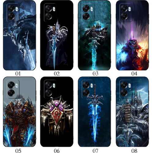 魔兽争霸 巫妖王 适用iQOO Z8/10/Neo6 SE/Z6/U5/11 Pro/11S/Z7/9/8/Neo8/Neo7/红米 12/12R/realme V手机壳