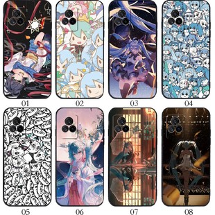 X60 U3x 适用vivo 18X 一加 S9e手机壳 初音未来fu GT2 曲屏版 魅族 realme iQOO Ace Neo3