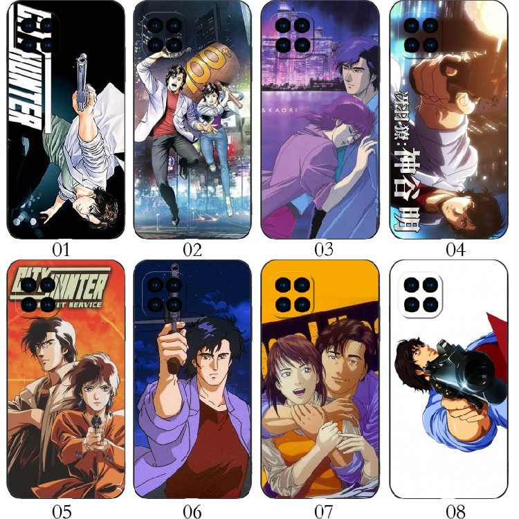 城市猎人 适用 华为 nova8 SE/9C/7i/红米Note13/Pro+/K70/10A/6/OPPO A92/A72/Reno4/A15/A35/V13手机壳