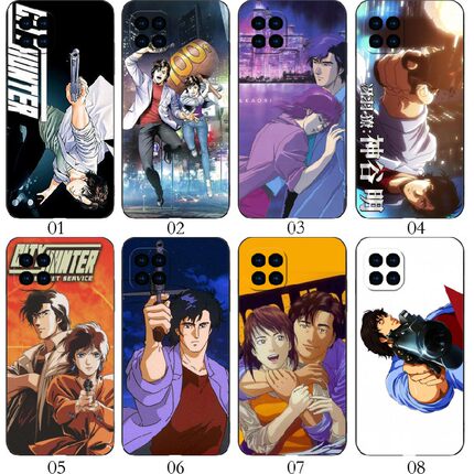 城市猎人 适用 华为 nova8 SE/9C/7i/红米Note13/Pro+/K70/10A/6/OPPO A92/A72/Reno4/A15/A35/V13手机壳
