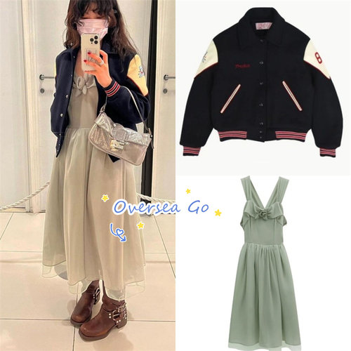 美式复古棒球服吊带纯色交叉露背
