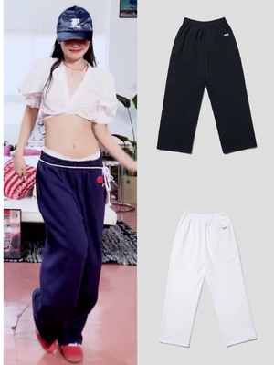 宽松直筒卫裤长裤休闲裤