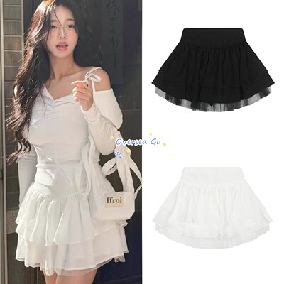 柳智敏同款芭蕾风蛋糕裙半身裙