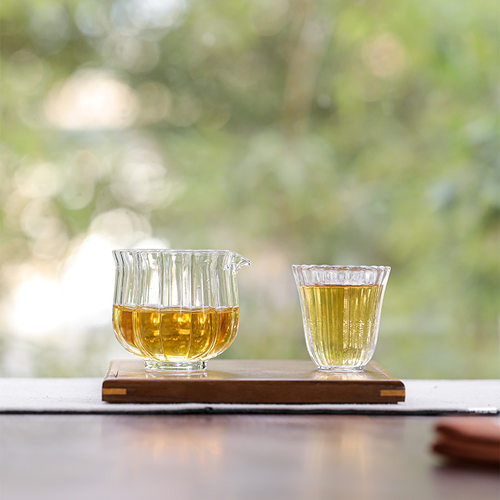 日式玻璃公道杯加厚耐热茶海公杯