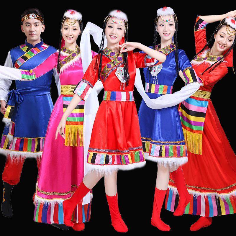 少数民族服饰藏族演出服