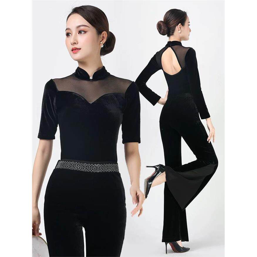 高端导师形体训练服女上