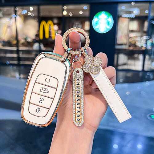 适用红旗H5H9专用EHS9车钥匙套壳