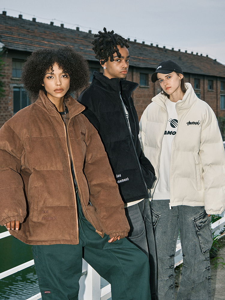 灯芯绒加厚棉衣SuaMoment