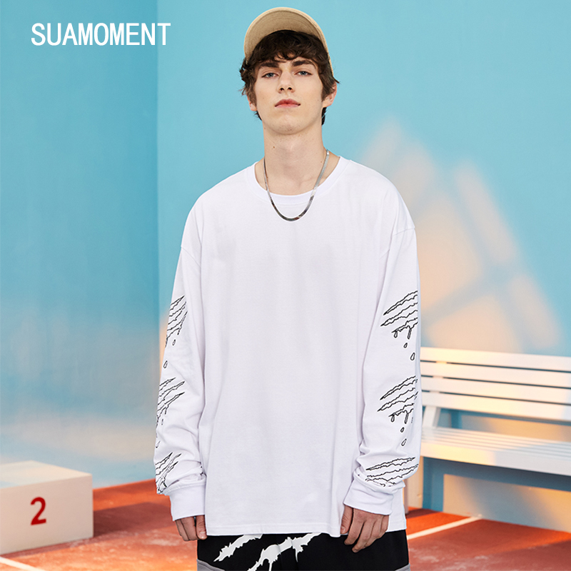 情侣长袖上衣suamoment