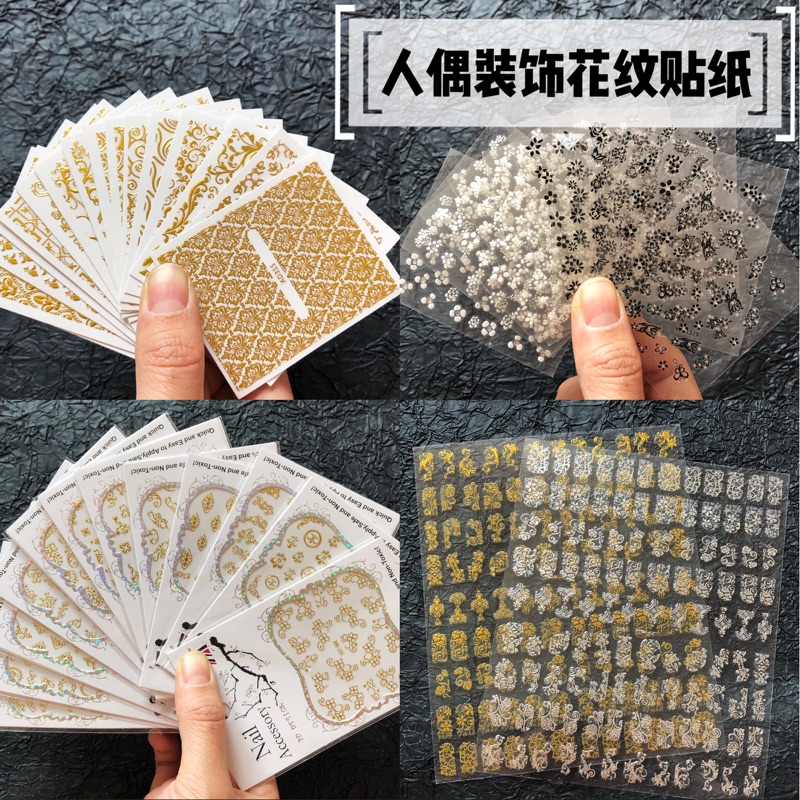 diy古装游戏头饰粘土人偶手办