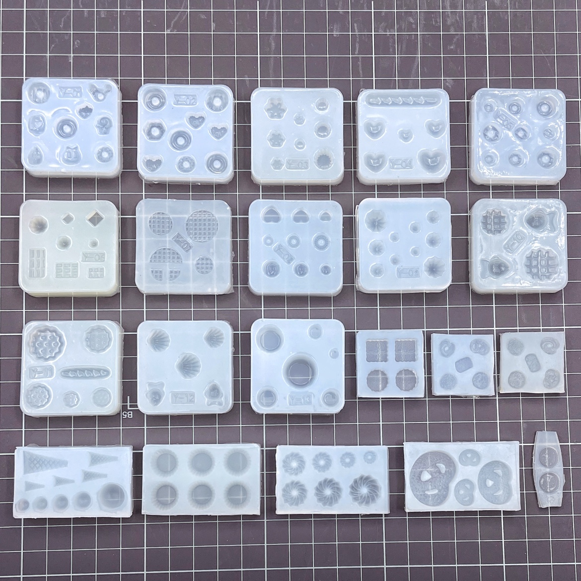 DIY模具耳钉胸针小号迷你面包