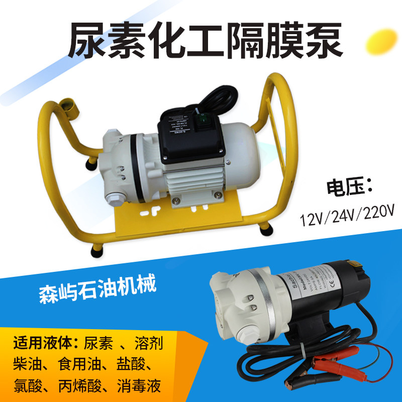 220V尿素溶液自吸泵计量加注12V24V电动泵盐酸酒精饮料防爆化工泵