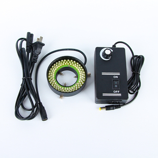 电子显微镜LED灯光源 双目显微镜环形圆形灯 内径40MM高亮正白光