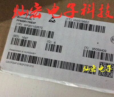 原装功率IGBT模块FF600R17ME4P_B11 电源模块 拍联系