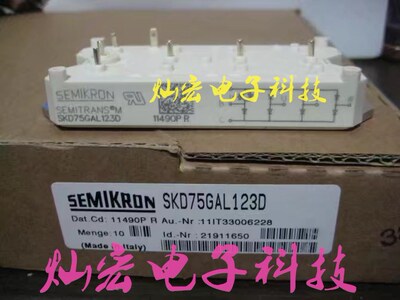 全新原装 IGBT模块SKD75GAL123D 功率模块 电源模块 拍联系库存