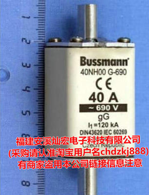 原装 ABB熔断器40NHG000B-690 GG/GL\690V\40A 快速熔断器 拍咨询
