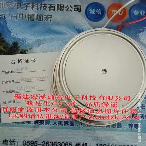 厂家可控硅Y70KKG0T23I00292 Y76KKG1T24J00781 Y65KKG0T21E00078