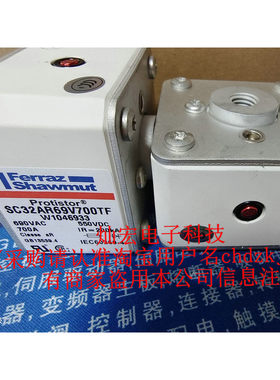 Ferraz Shawmut熔断器N300070 690V 700A 6,9URD32TTF0700
