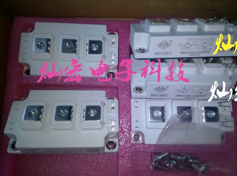 全新原装 宏微IGBT模块MMG300D060B6N现在是MMG300D060B6TC