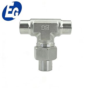 2.0 1.5 依格流体不锈钢焊接式 AT18F 三通接头P