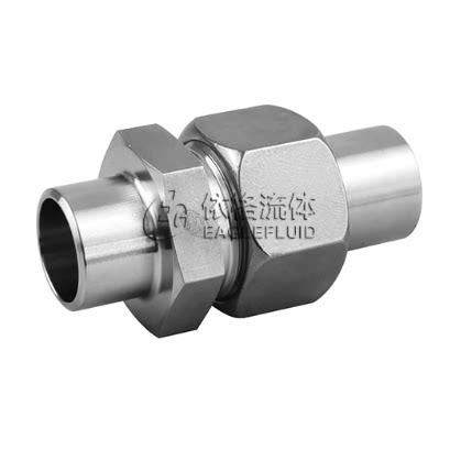 依格流体焊接式直通接头P-AS22F*2.0-F-SS/P-AS34F*3.0-F-SS