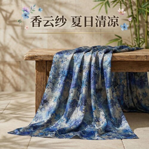35姆米重磅香云纱桑蚕丝面料