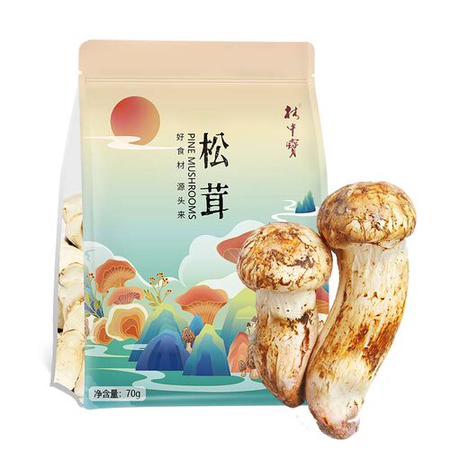 食用菌干货松茸林中宝