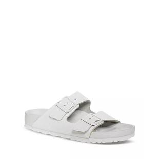 Birkenstock Arizona 一字拖女潮流正品 勃肯 时尚 气质白色拖鞋