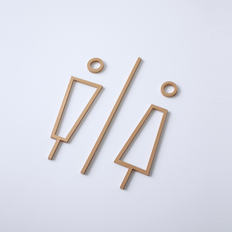 亚克力喷漆金色银色高级立体感男女洗手间厕所标识牌方便粘贴安装