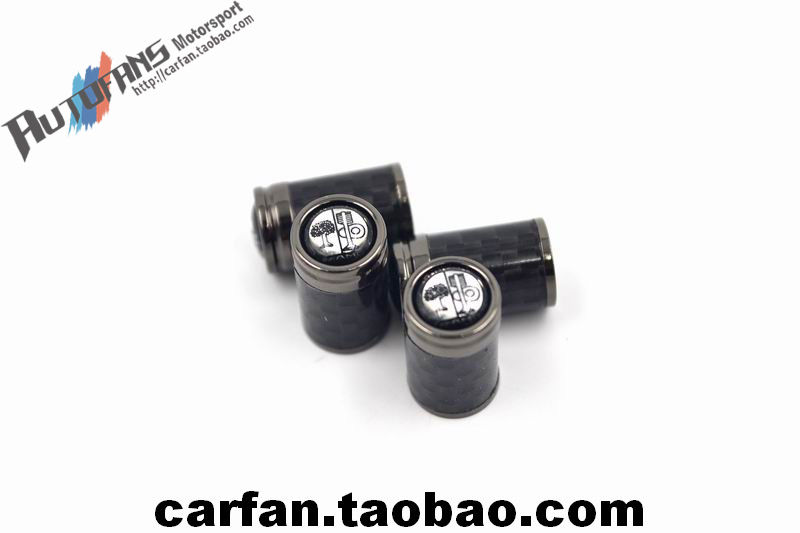 BENZ奔驰高性能苹果树AMG车标全黑色碳纤维轮胎气门嘴帽气门芯套