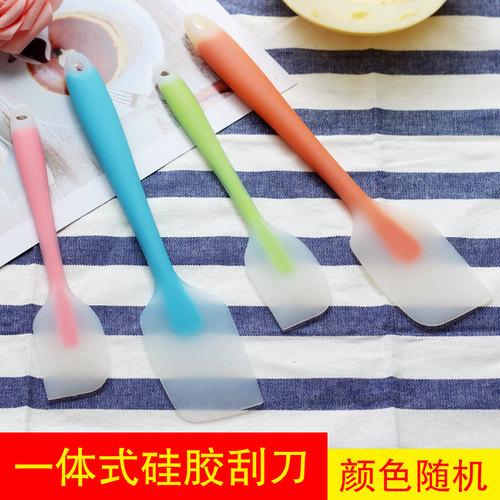 耐高温一体式硅胶刮刀 蛋糕奶油抹刀 搅拌面糊面包饼干搅拌刀刮刀