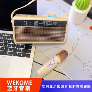 WEKOME蓝牙音箱D17多功能蓝牙音响支持内存卡 U盘播放带麦克风