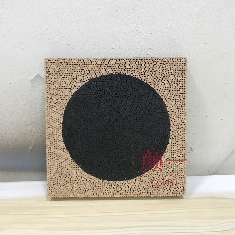 定制装饰画 现代高端立体实物装置挂画 样板间别墅玄关走廊过道画图片