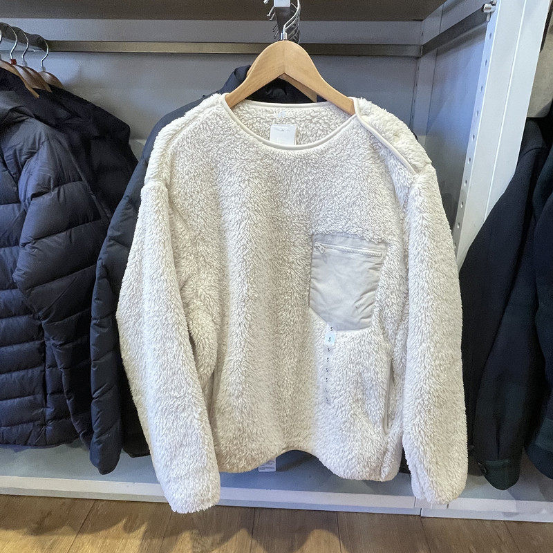 冬季新款 光滑柔软长绒摇粒绒拼接套头衫加厚男女卫衣女452163,男装,卫衣,淘宝优惠券,粉丝福利购,淘宝优惠卷