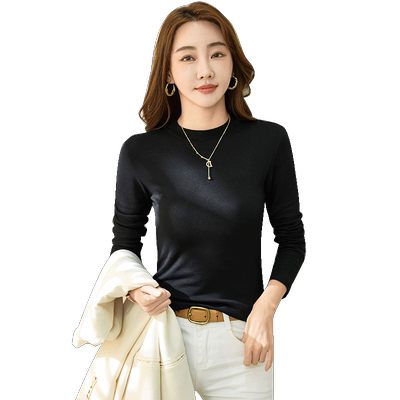 赫蒂曼长袖打底衫修身厚款内搭