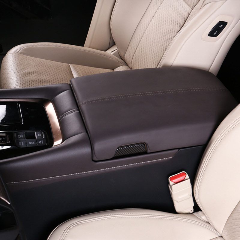 适用24款埃尔法扶手箱盖Alphard Vellfire 40系扶手箱保护套改装