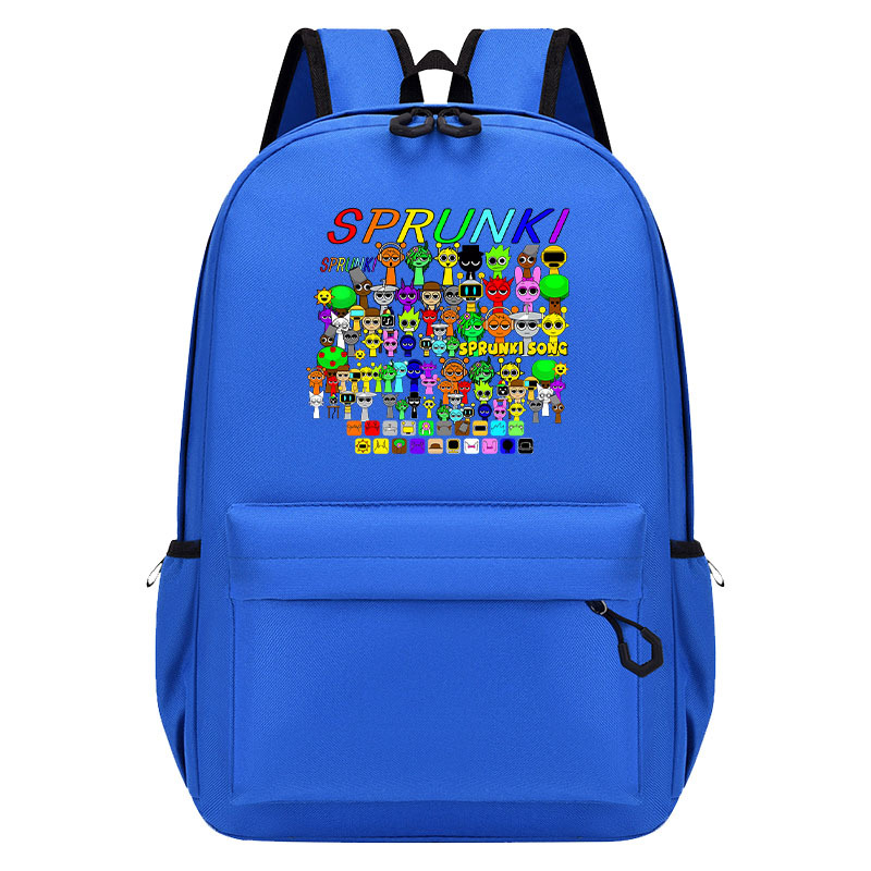 节奏盒子sprunki书包音乐盒子周边小学生初中生大容量双肩背包潮1