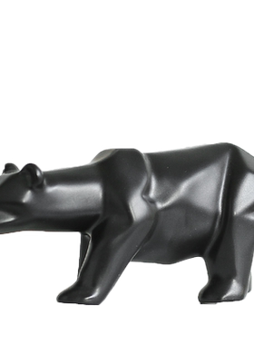 南笙动物陶瓷摆件客厅台面装饰品