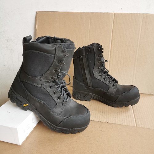 清仓3515库存防砸抗扎防火防水防踢撞阻燃牛皮防护靴登山靴户外靴