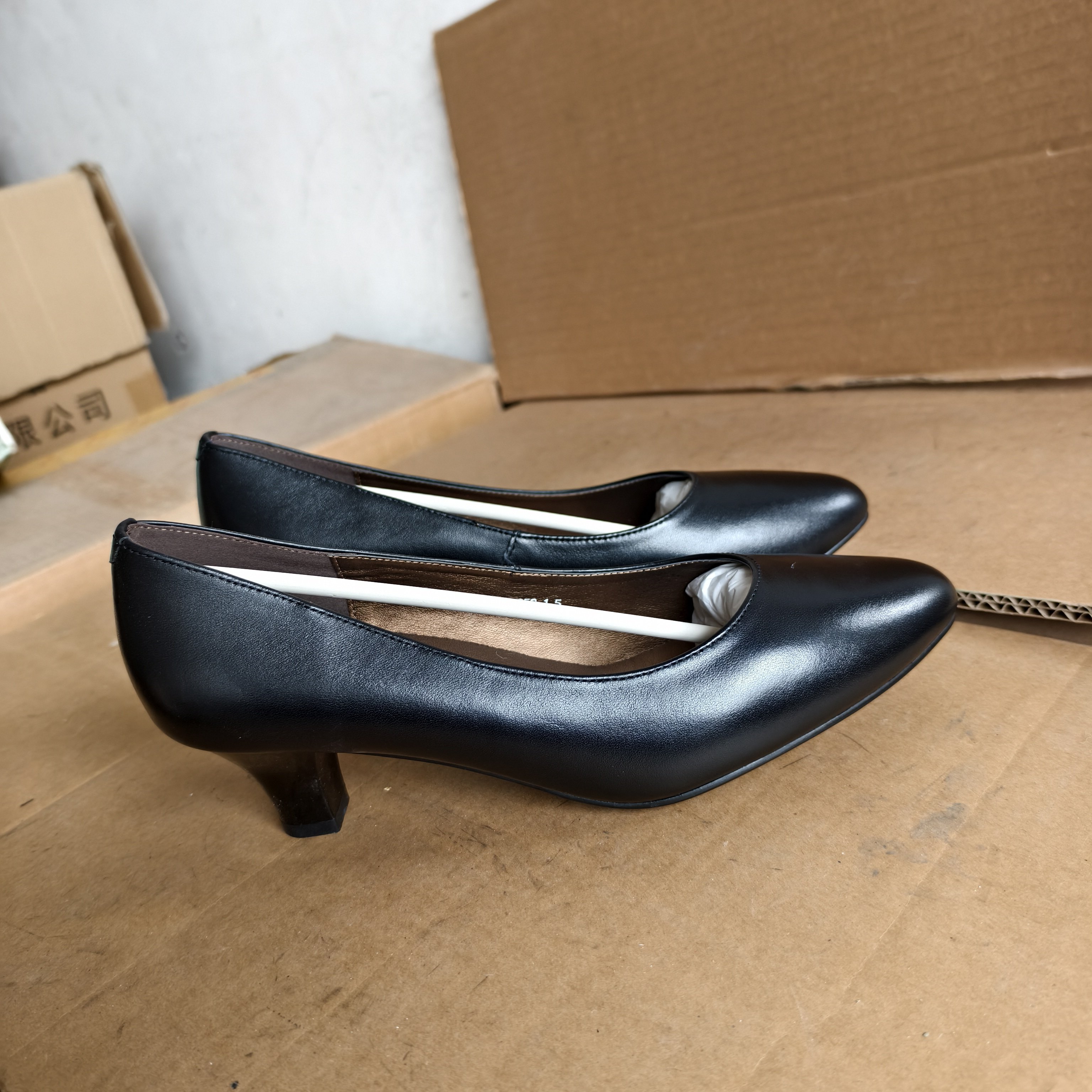 大码正装工作鞋女黑色高跟鞋通勤空姐面试礼仪鞋女鞋浅口春秋夏季,女鞋,深口单鞋,淘宝优惠券,粉丝福利购,淘宝优惠卷